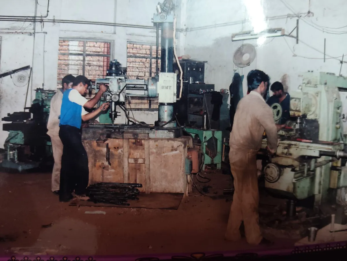 Machining unit